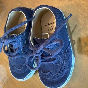 Janie and Jack suede wingtip  Sneaker